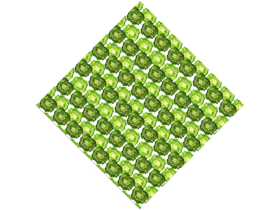 Tom Thumb Butterhead Vegetable Vinyl Wrap Pattern