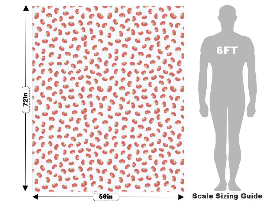 Tomato Time Gardening Vehicle Wrap Scale~Rwraps Series 914 Tomato Time Gardening Measurements~1