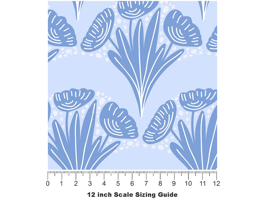Too Literal Art Deco Vinyl Film Pattern Size 12 inch Scale~Rwraps Too Literal Art Deco Sizing Chart~2