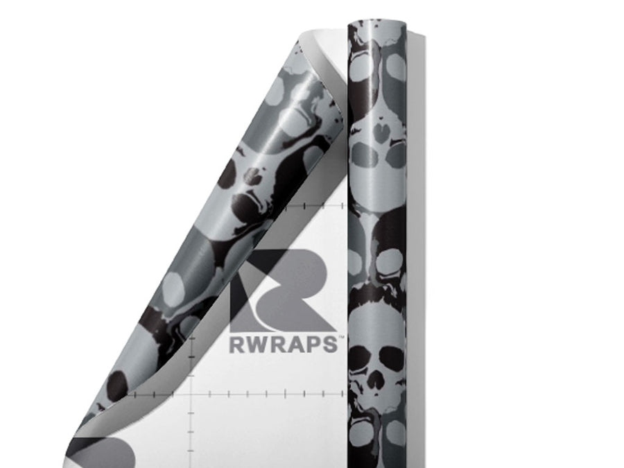 Top Down Halloween Wrap Film Sheets~Rwraps Series 914 Top Down Halloween Scrolled Sheet~3