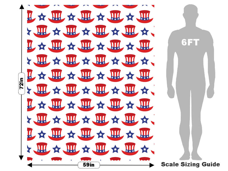 Top Hat Americana Vehicle Wrap Scale~Rwraps Series 914 Top Hat Americana Measurements~2