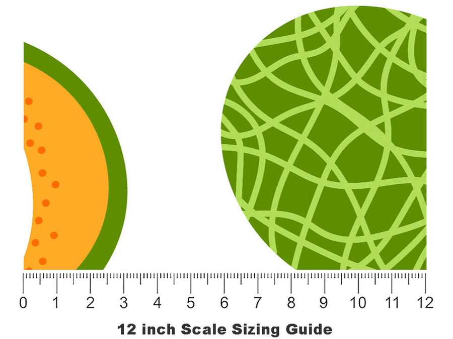 Top Mark Fruit Vinyl Film Pattern Size 12 inch Scale~Rwraps Top Mark Fruit Sizing Chart~2