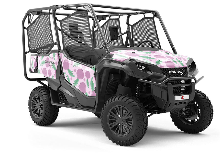 Torpedo Red Vegetable Utility Vehicle Vinyl Wrap