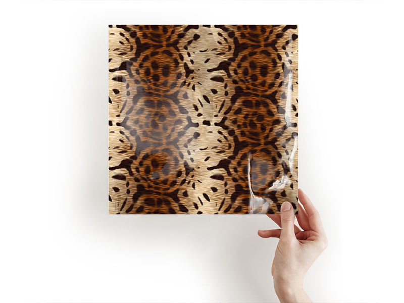 tortoise tiger animal print Craft Sheets