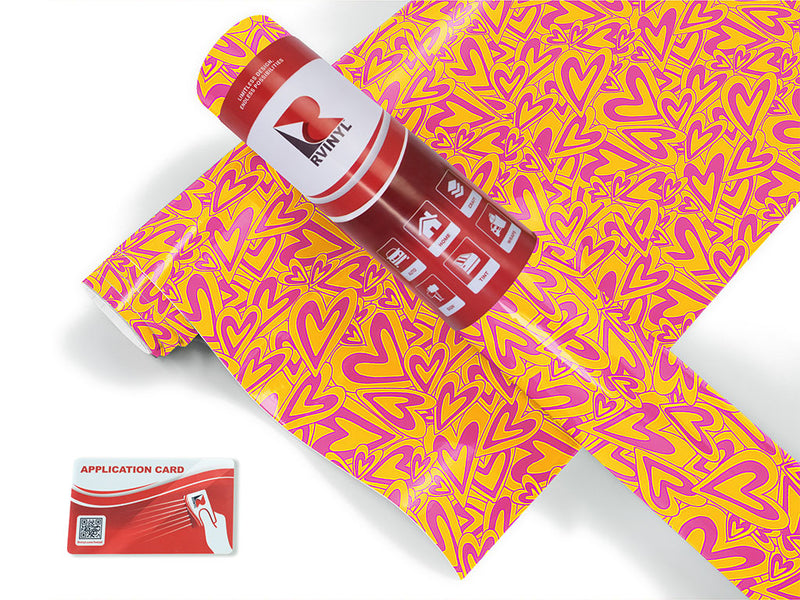 total crush heart Craft Vinyl Roll