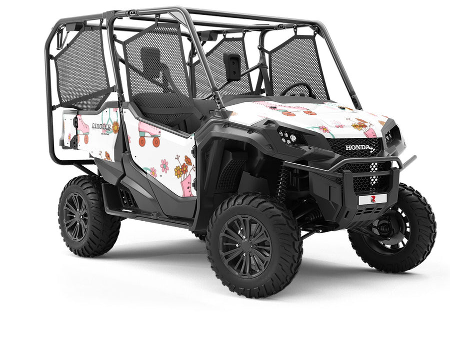 Totally Groovy Sport Utility Vehicle Vinyl Wrap