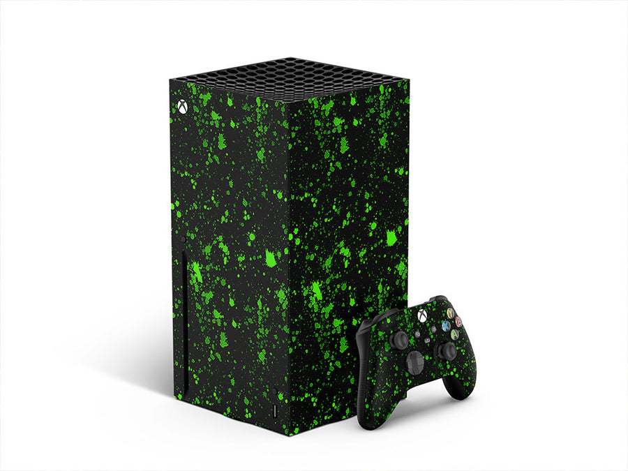 totally toxic paint splatter XBOX DIY Decal