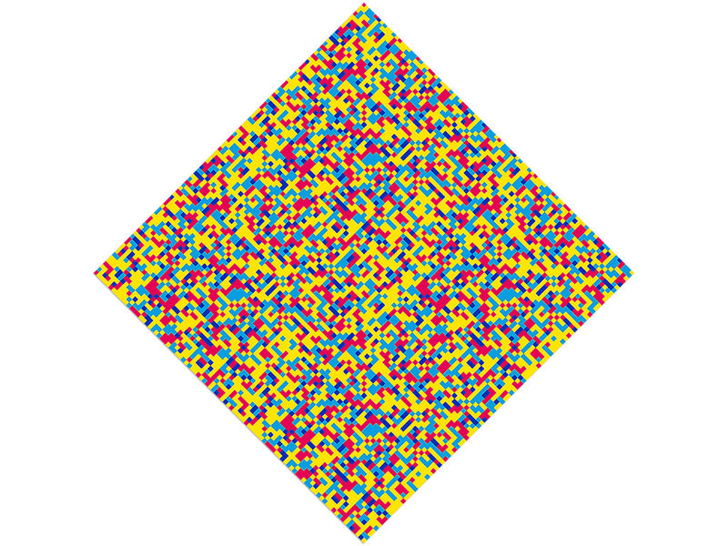 Totally Unmellow Pixel Vinyl Wrap Pattern