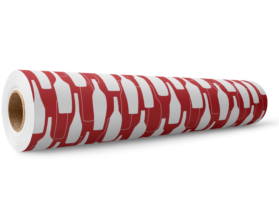 Totally Zin-ful Alcohol Wrap Film Wholesale Roll~Rwraps Series 914 Digitally Printed Vinyl Roll~5