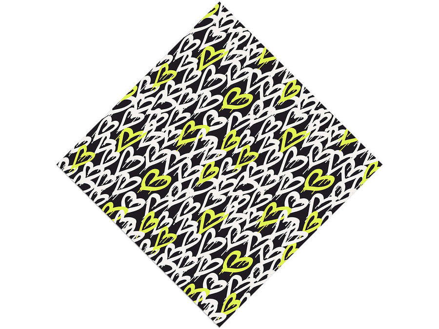 Toxic Health Graffiti Vinyl Wrap Pattern