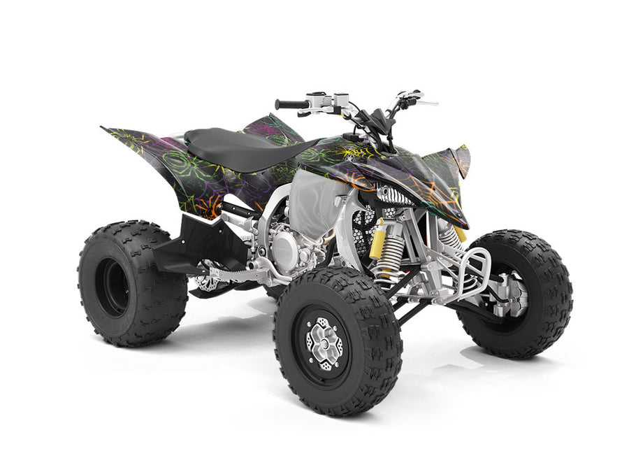 Toxic Spiders Graffiti ATV Wrapping Vinyl