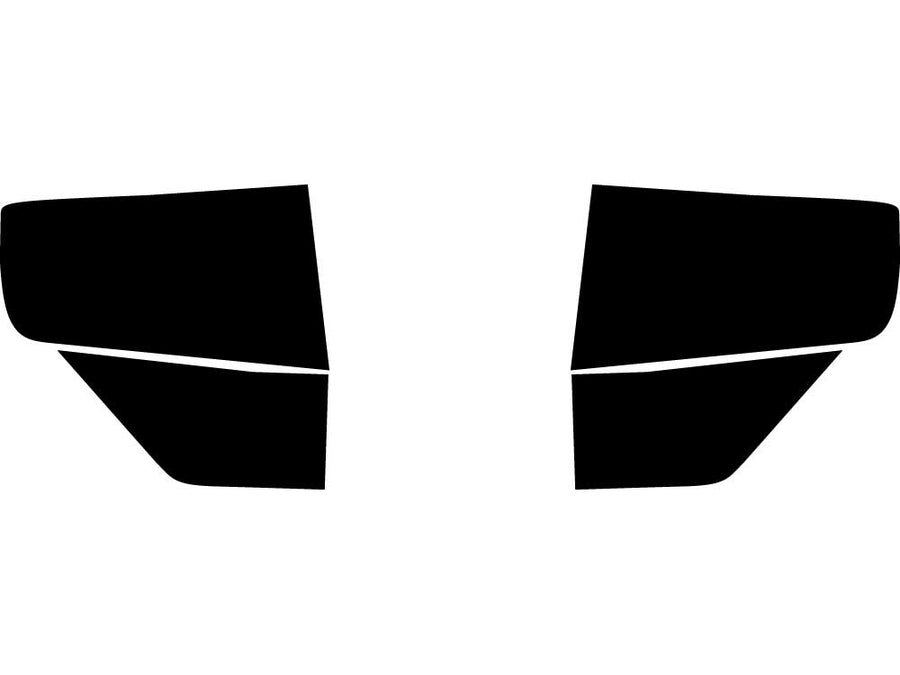 4runner Precut Tail Light Tint Diagram