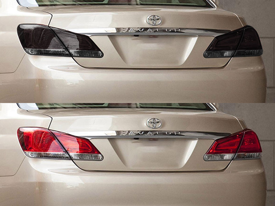 avalon Before and After Smoked Taillights