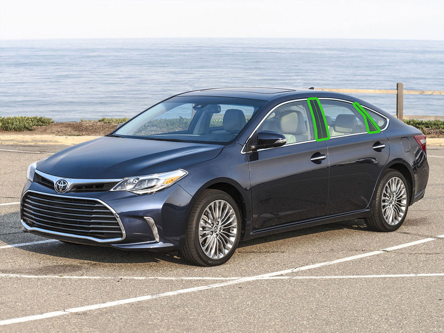 toyota avalon 2013-2018 Pillar Post Trim Installation Location