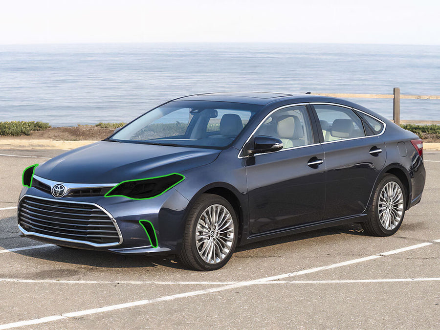 toyota avalon 2013-2018 Headlight Tint Location
