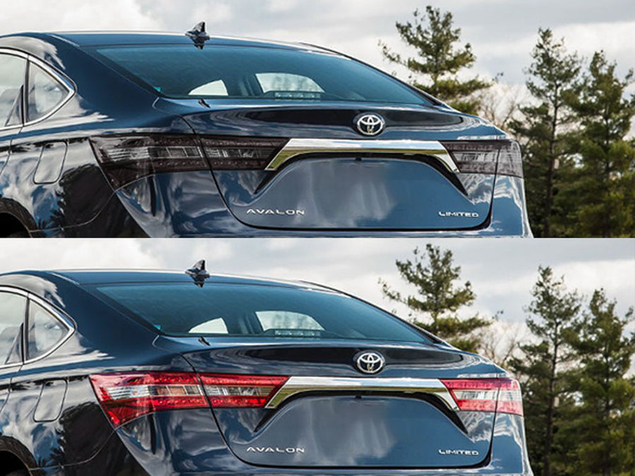 avalon Before and After Smoked Taillights