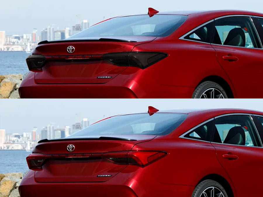 avalon Before and After Smoked Taillights