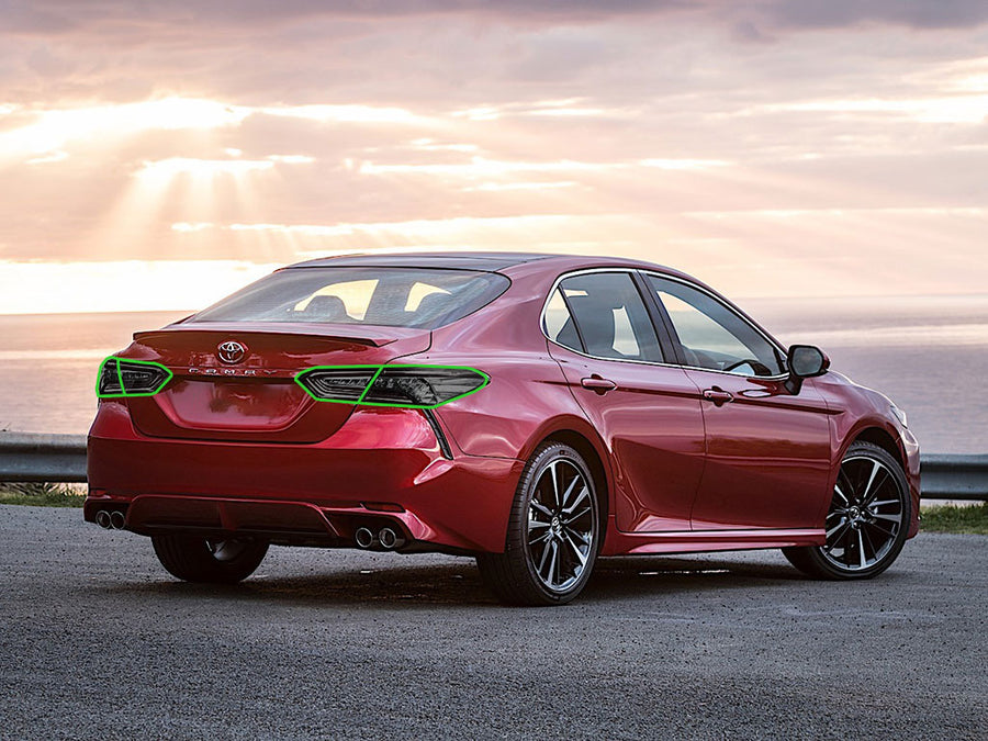 camry Tail Light Tint Installation Points