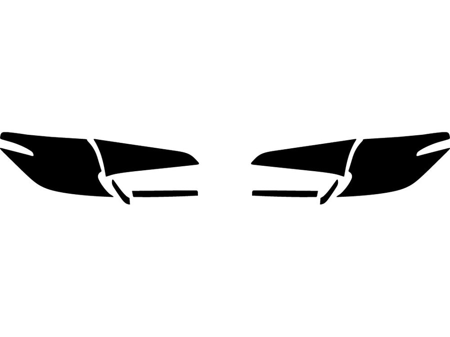 corolla (hatchback) Precut Tail Light Tint Diagram