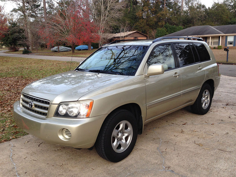 toyota highlander 2001-2003 Headlight Protection Film