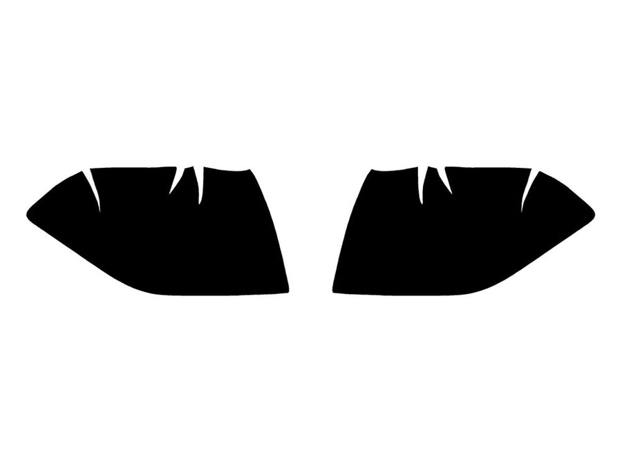 highlander Precut Tail Light Tint Diagram