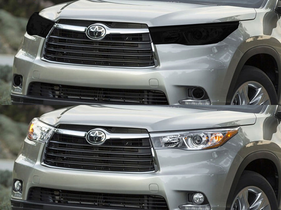 toyota highlander 2014-2016 Headlight Tint Appearance