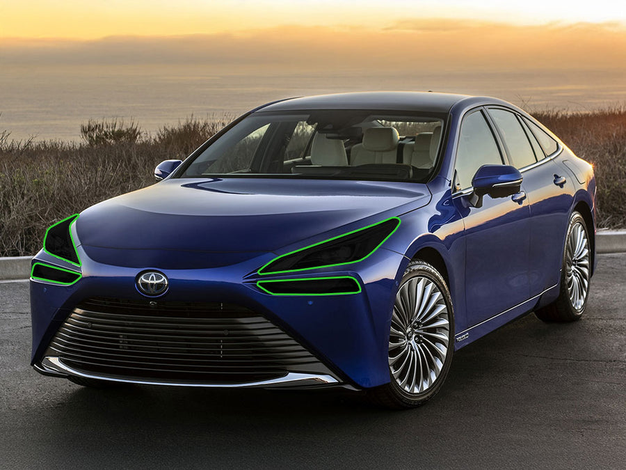 toyota mirai 2021-2023 Headlight Tint Location