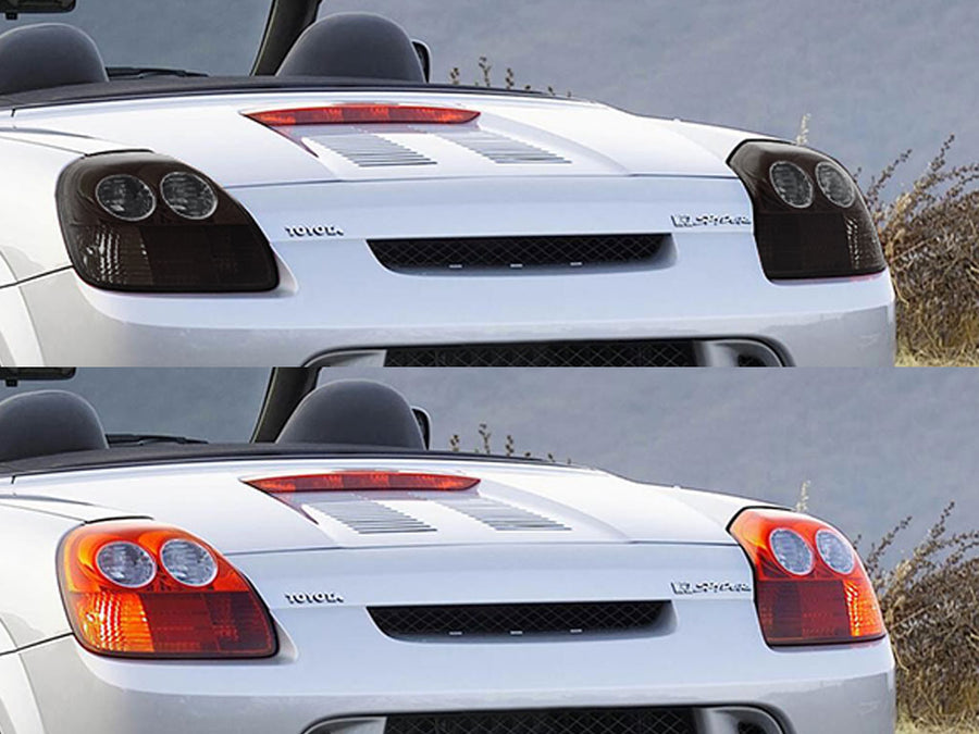 mr2 Before and After Smoked Taillights