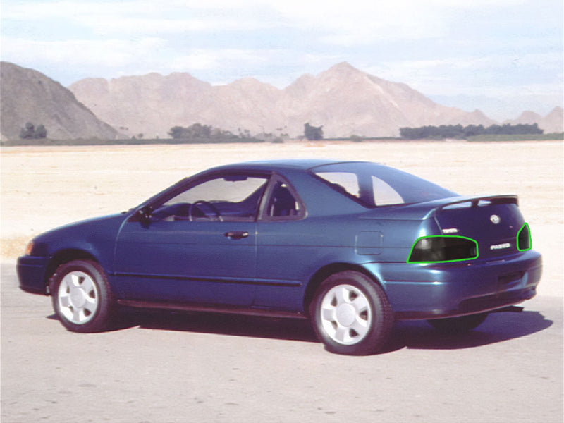 paseo Tail Light Tint Installation Points