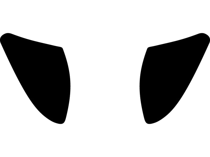 rav4 Precut Tail Light Tint Diagram