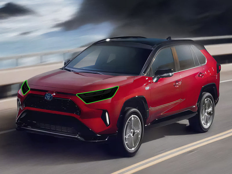 toyota rav4 2019-2024 Headlight Tint Location