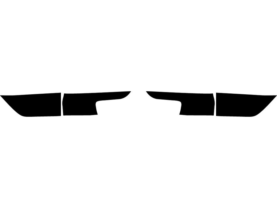 sequoia Precut Tail Light Tint Diagram