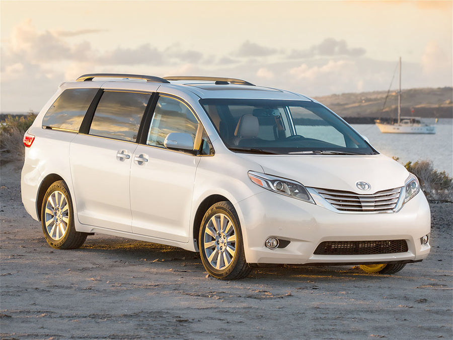 toyota sienna 2011-2020 Matte Black Pillar Trim