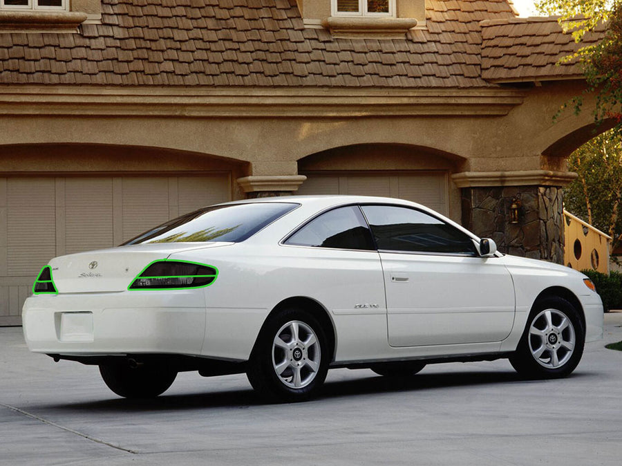 solara Tail Light Tint Installation Points