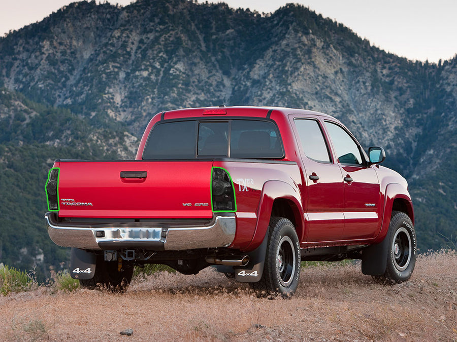 tacoma Tail Light Tint Installation Points