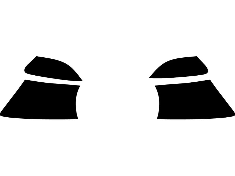 yaris (hatchback) Precut Tail Light Tint Diagram