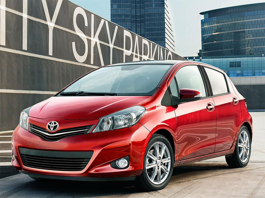 toyota yaris 2007-2014 (sedan) Piano Black Pillar Trim