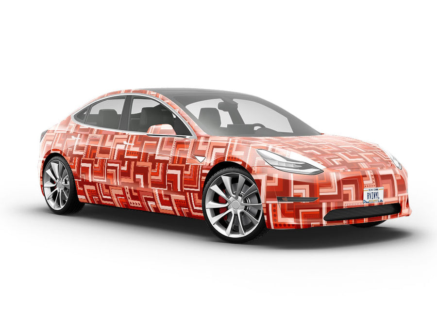 Trace Amounts Art Deco Vehicle Vinyl Wrap