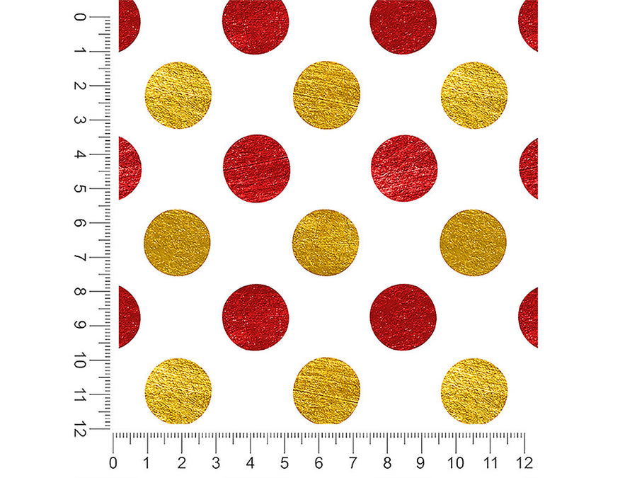 traffic lights polka dot 1ft x 1ft Craft Sheets