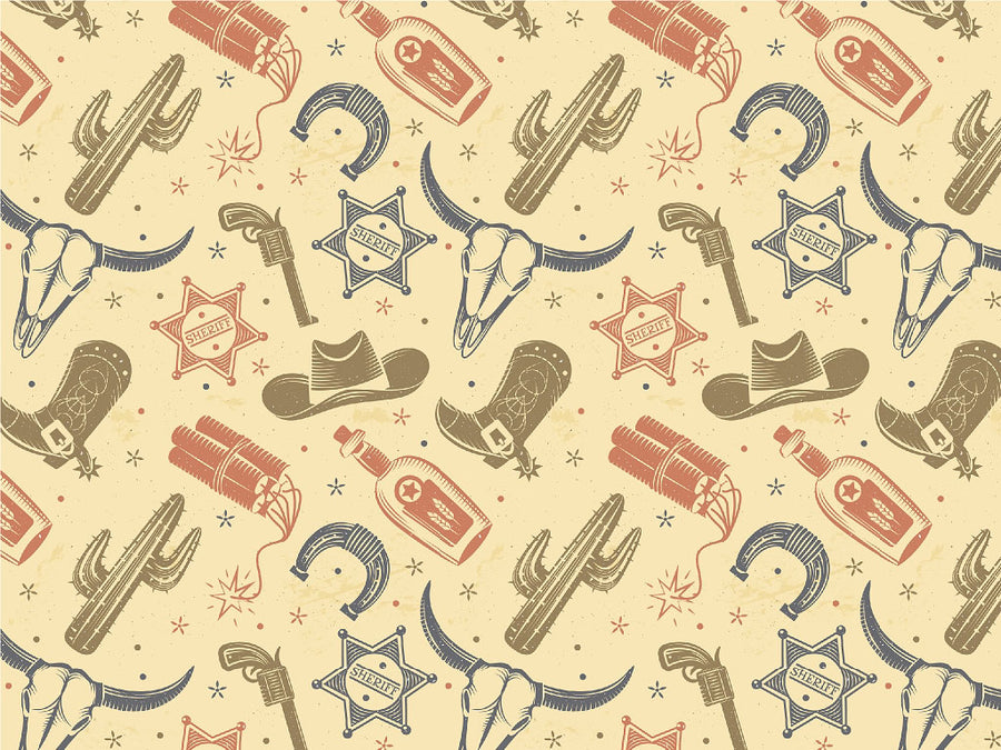 Train Track Danger Cowboy Vinyl Wrap Pattern~Rwraps Series 914 Digitally Printed Vinyl Wrap~0