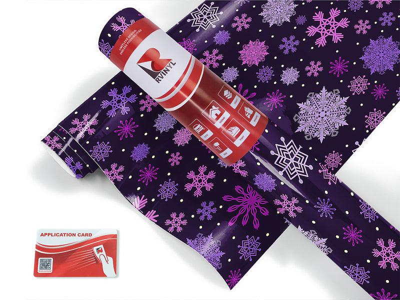 trapped under snowflake Craft Vinyl Roll