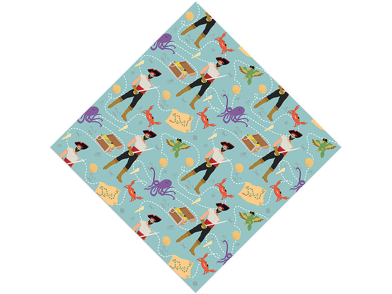 Treasure Hunters Pirate Vinyl Wrap Pattern