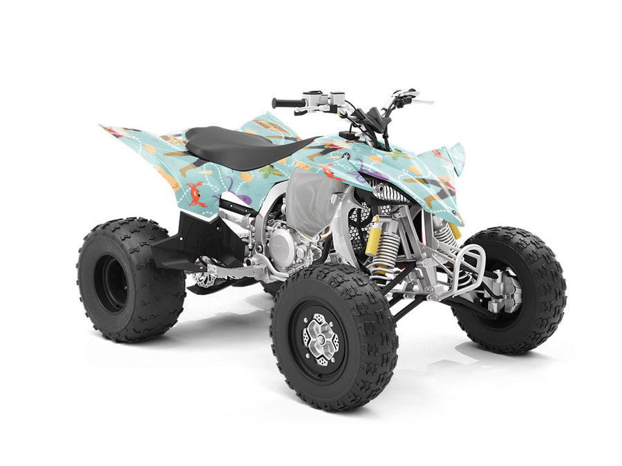 Treasure Hunters Pirate ATV Wrapping Vinyl
