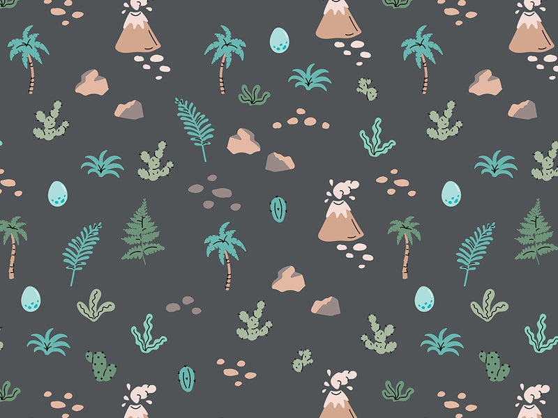 Triassic Trees Dinosaur Vinyl Wrap Pattern~Rwraps Series 914 Digitally Printed Vinyl Wrap~0