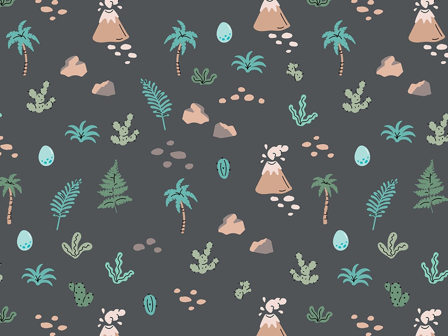 Triassic Trees Dinosaur Vinyl Wrap Pattern~Rwraps Series 914 Digitally Printed Vinyl Wrap~0