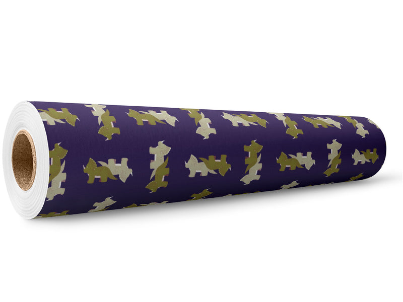 Triceratops Geometry Dinosaur Wrap Film Wholesale Roll~Rwraps Series 914 Digitally Printed Vinyl Roll~5