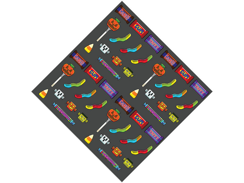Trick Or Treat Halloween Vinyl Wrap Pattern
