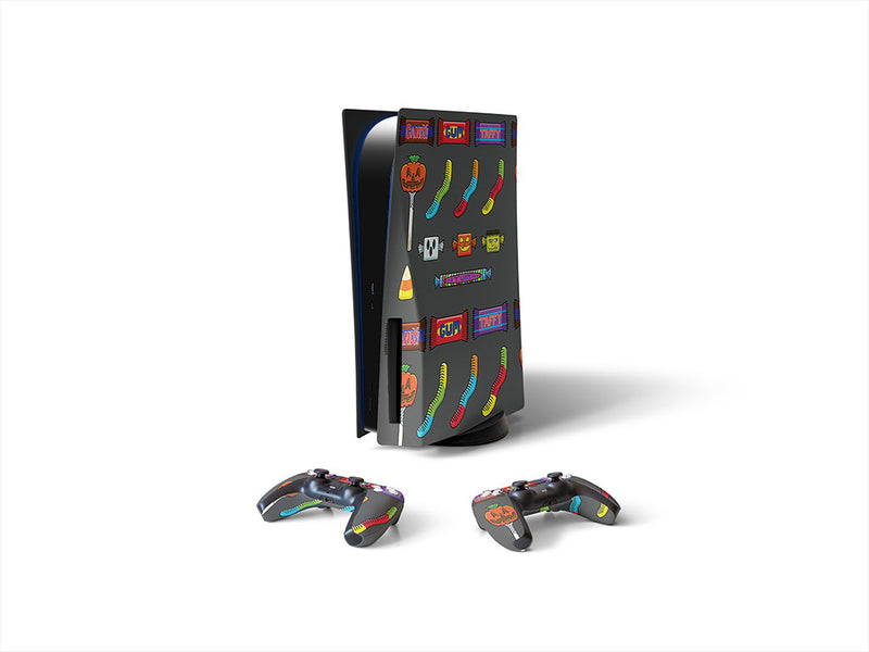 trick or treat halloween Sony PS5 DIY Skin