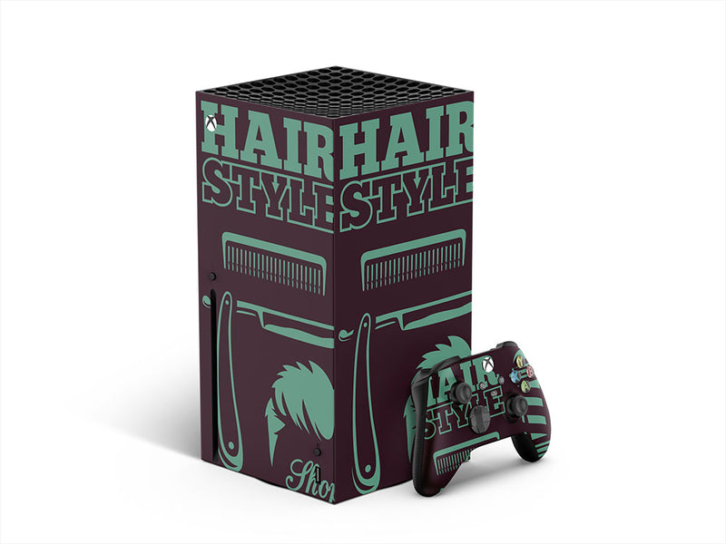 trim up barber shop XBOX DIY Decal