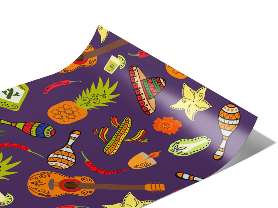 Tropical Celebrations Day of the Dead Vinyl Wraps~Rwraps Series 914 Digitally Printed Vinyl Wrap~0